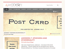 Tablet Screenshot of amodern.net